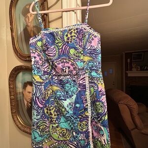 Lilly Pulitzer Cattitude Skort Romper